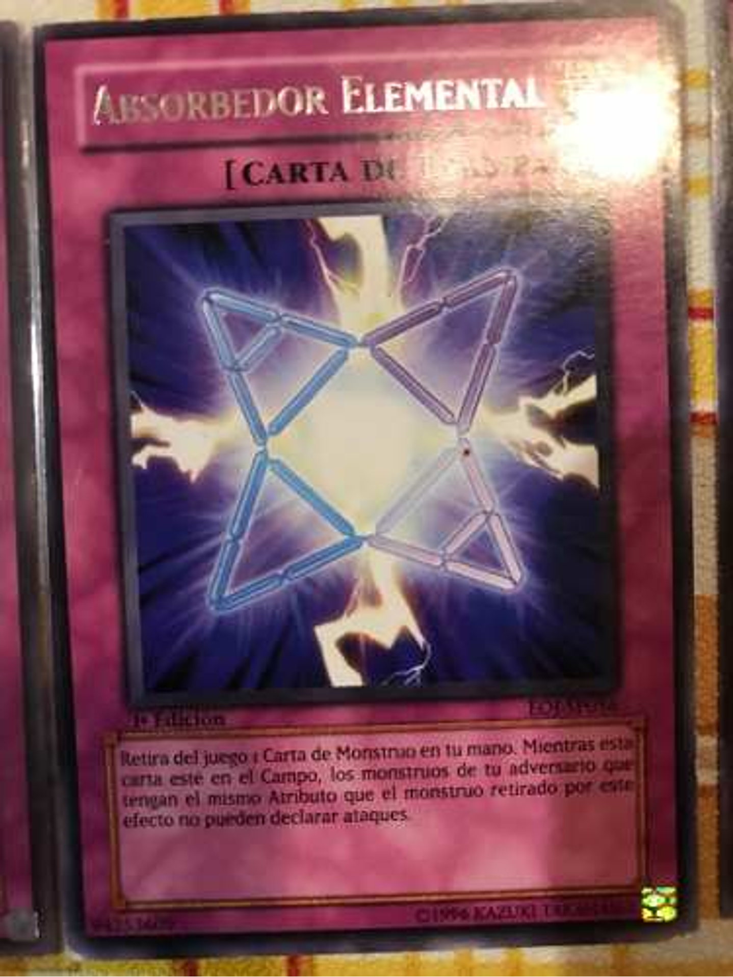 Elemental Absorber - eoj-en056 - Rare 1st Edition 1
