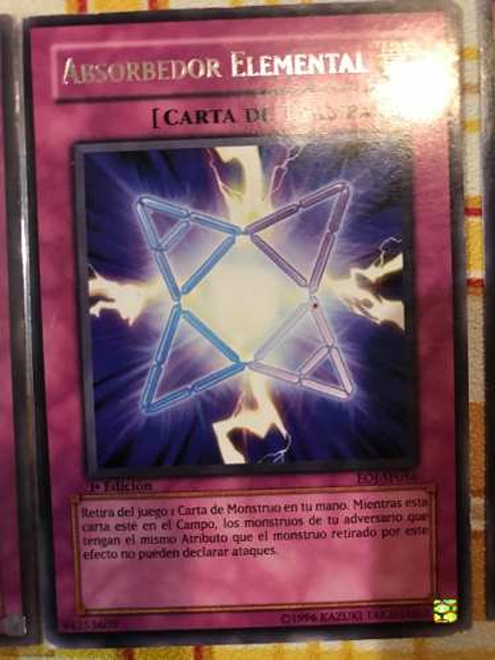 Elemental Absorber - eoj-en056 - Rare 1st Edition 1