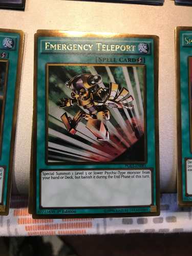 Emergency Teleport - pgl3-en081 - Gold Rare 1st Edition