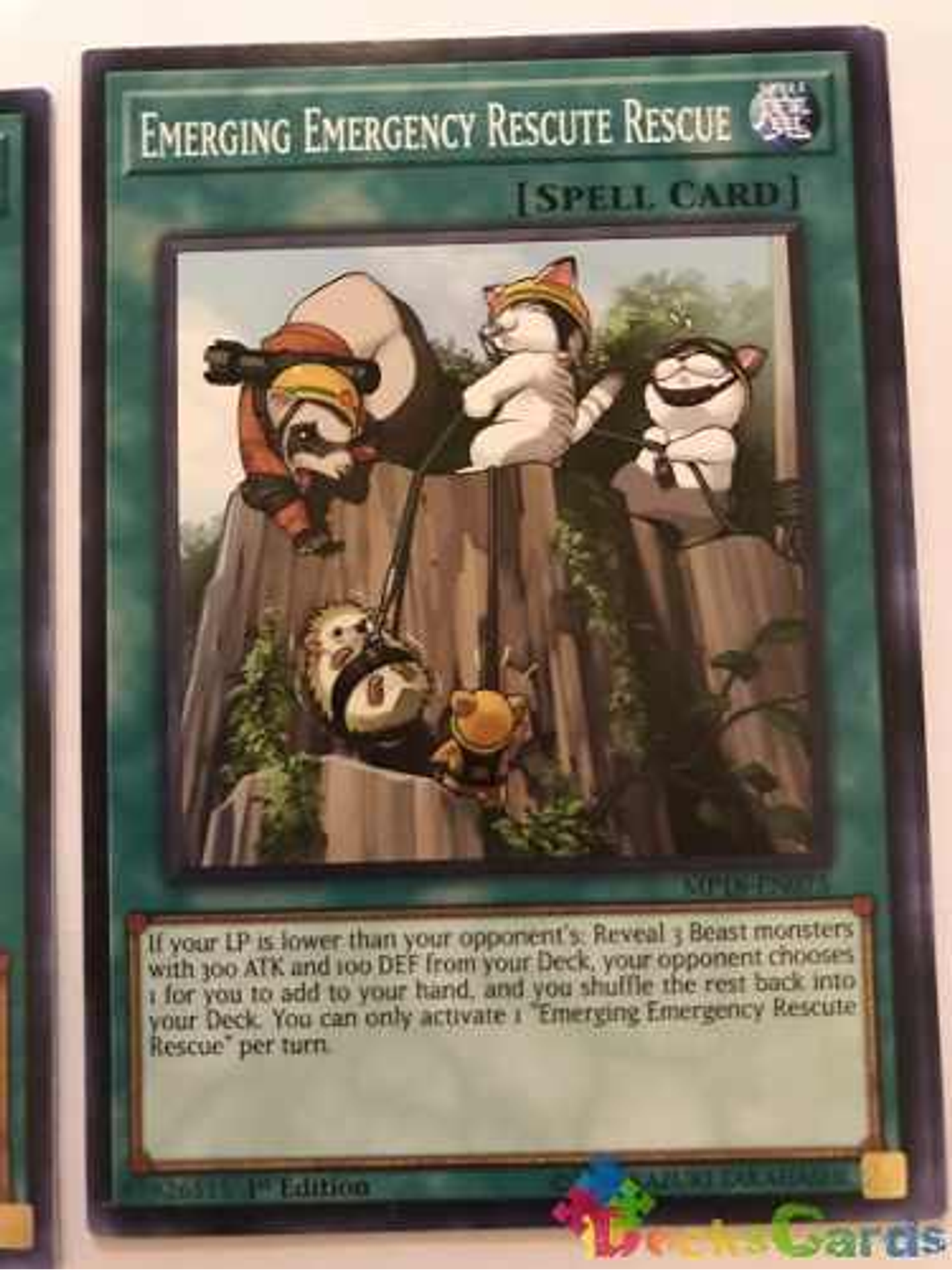 Emerging Emergency Rescute Rescue - mp18-en075 - Common 1st Edition 1