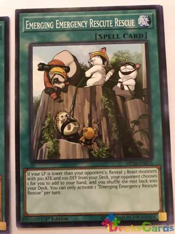 Emerging Emergency Rescute Rescue - mp18-en075 - Common 1st Edition 1