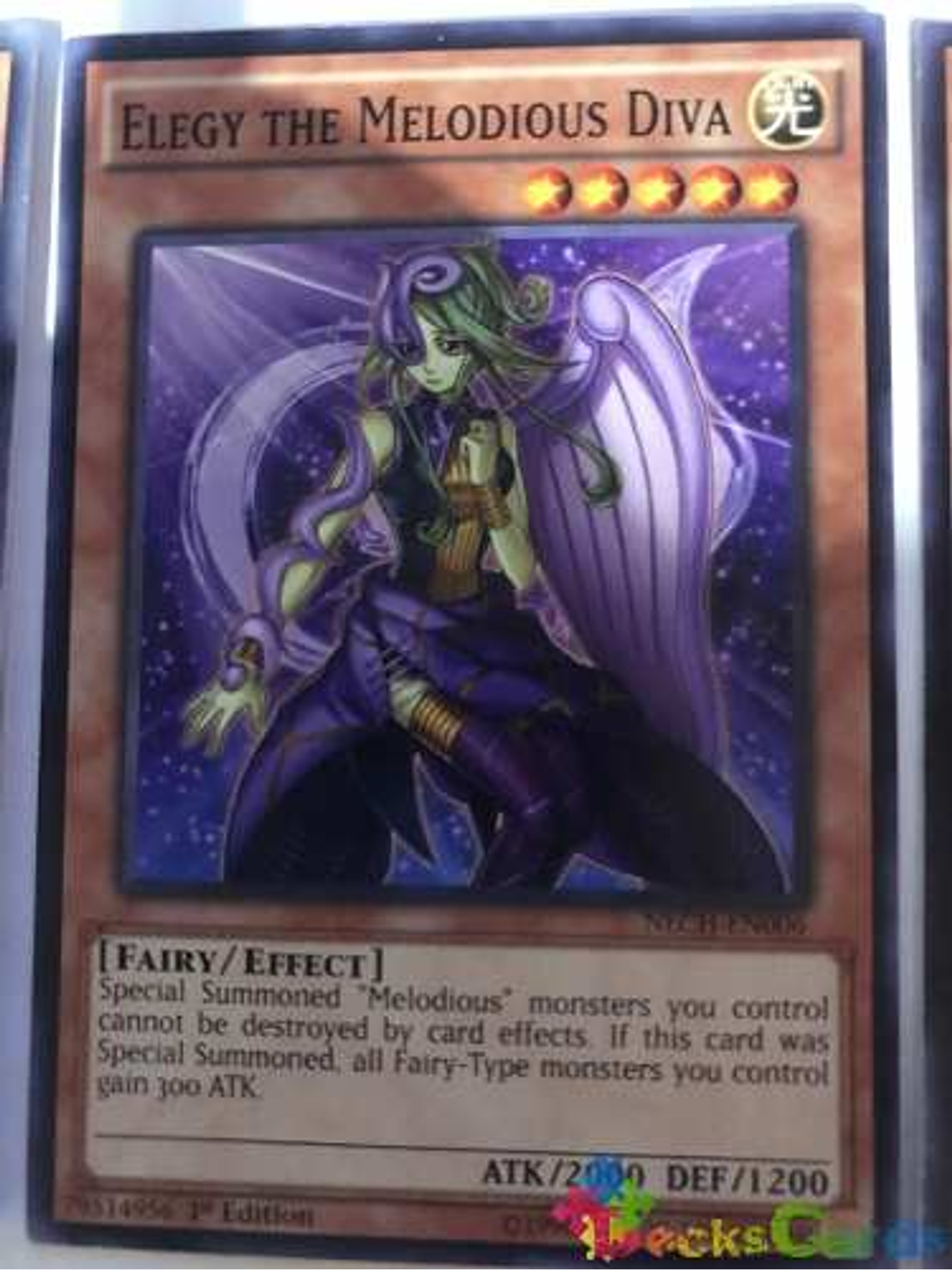 Elegy The Melodious Diva - nech-en006 - Common 1st Edition 2