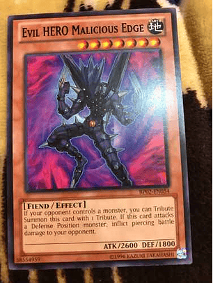 Evil Hero Malicious Edge - bp02-en054 - Rare Unlimited
