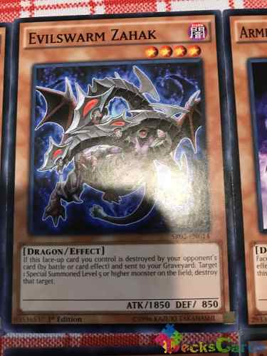 Evilswarm Zahak - sr02-en014 - Common 1st Edition