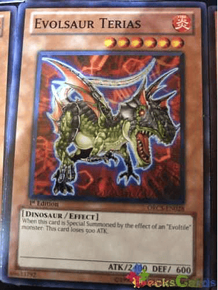 Evolsaur Terias - orcs-en028 - Common 1st Edition