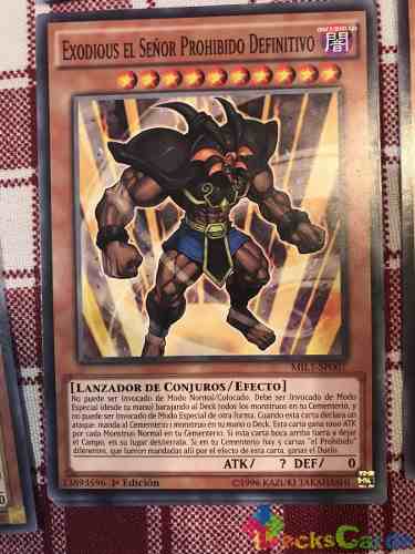 Exodius the Ultimate Forbidden Lord - MIL1-EN007 - Common 1st Edition