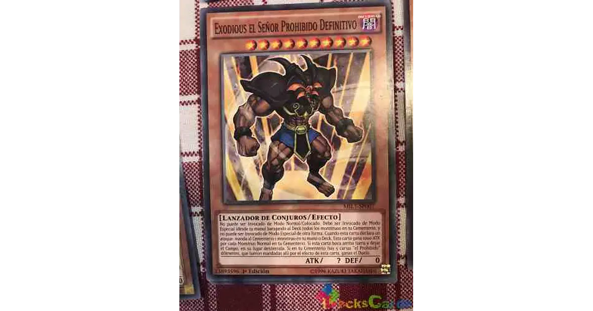 Exodius The Ultimate Forbidden Lord - mil1-en007&nbs...