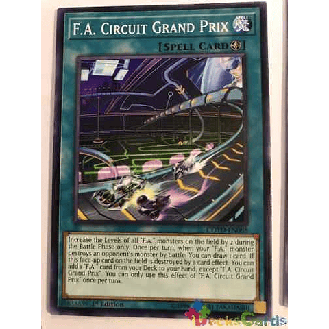F.a. Circuit Grand Prix - cotd-en088 - Common 1st Edition