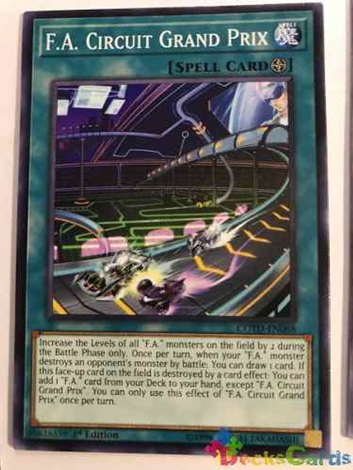 F.a. Circuit Grand Prix - cotd-en088 - Common 1st Edition 1