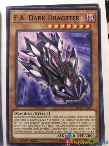 F.a. Dark Dragster - mp19-en060 - Common 1st Edition