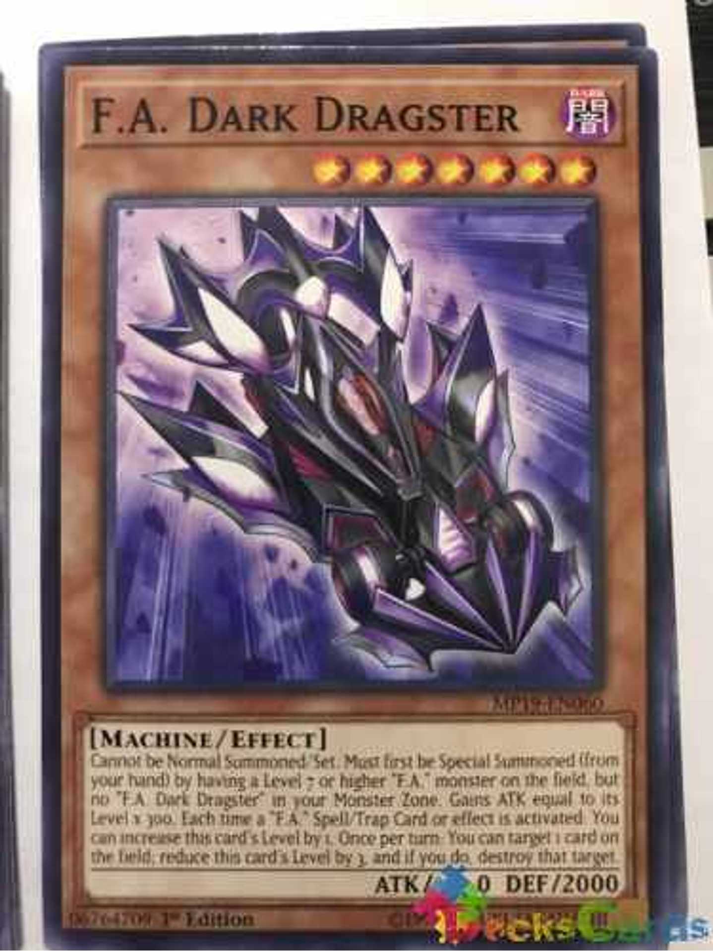 F.a. Dark Dragster - mp19-en060 - Common 1st Edition 1