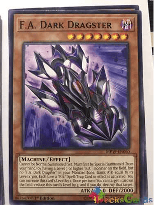F.a. Dark Dragster - mp19-en060 - Common 1st Edition