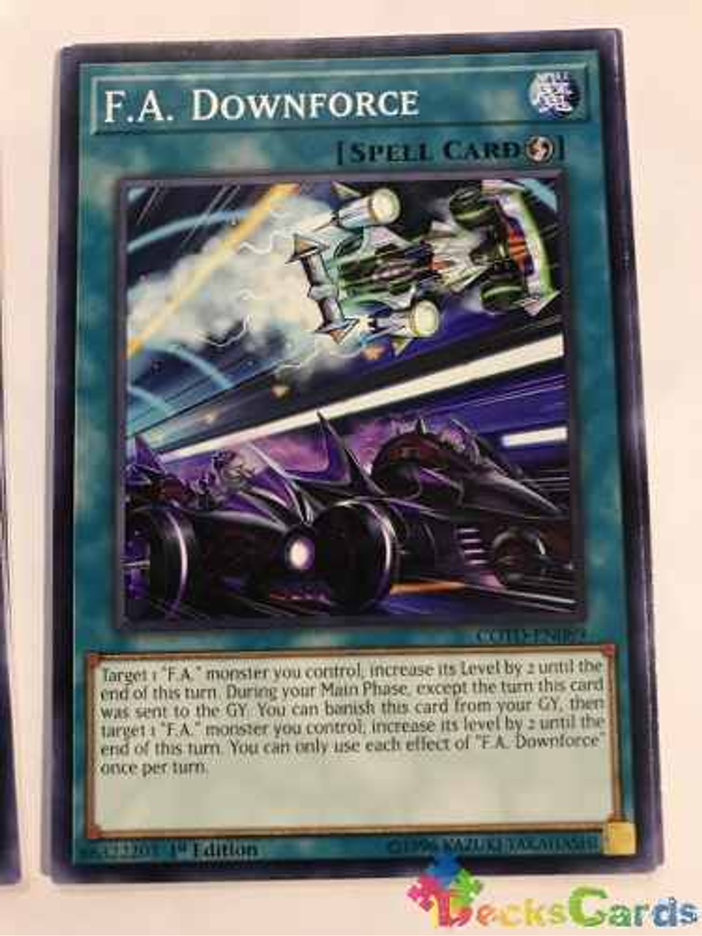 F.a. Downforce - cotd-en089 - Common 1st Edition 1