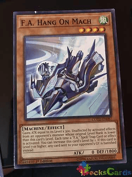 F.a. Hang On Mach - cotd-en087 - Common 1st Edition