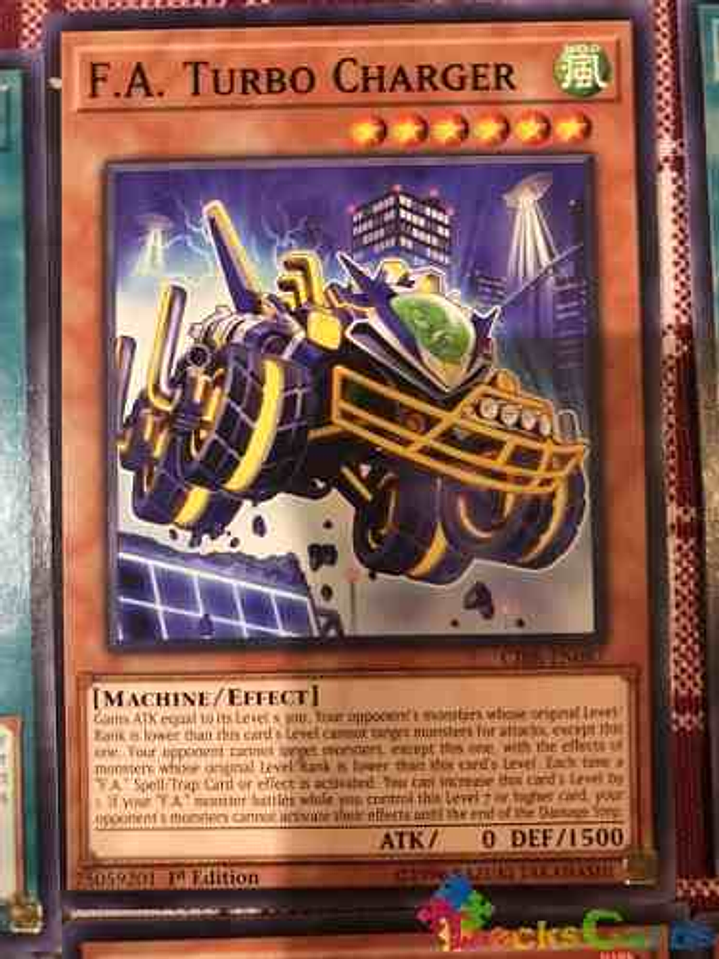 F.a. Turbo Charger - cibr-en087 - Common 1st Edition 1