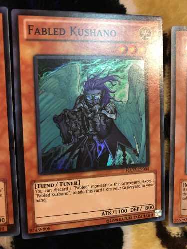 Fabled Kushano - ha02-en034 - Super Rare 1st Edition