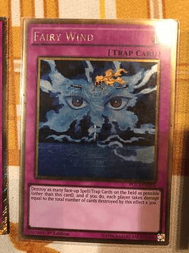 Fairy Wind - pgl3-en094 - Gold Rare 1st Edition