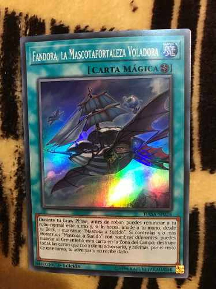Fandora, The Flying Furtress - Dasa-en024 - Super Rare 1st Edition 1