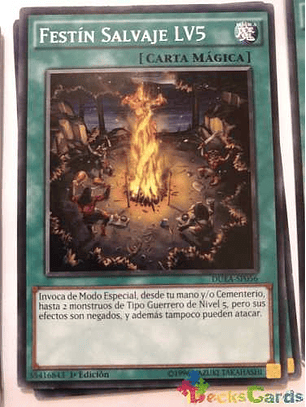 Feast Of The Wild Lv5 - duea-en056 - Common 1st Edition