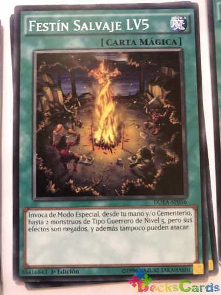 Feast Of The Wild Lv5 - duea-en056 - Common 1st Edition 1