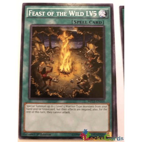 Feast Of The Wild Lv5 - mp15-en100 - Common 1st Edition