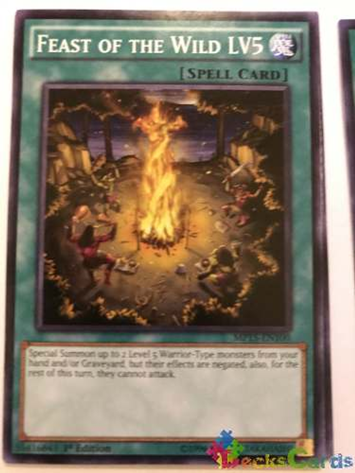 Feast Of The Wild Lv5 - mp15-en100 - Common 1st Edition 1