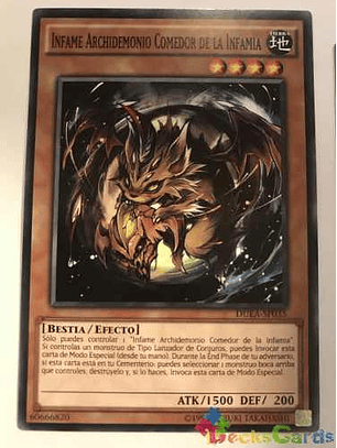Nefarious Archfiend Eater of Nefariousness - DUEA-EN035 - Common Unlimited