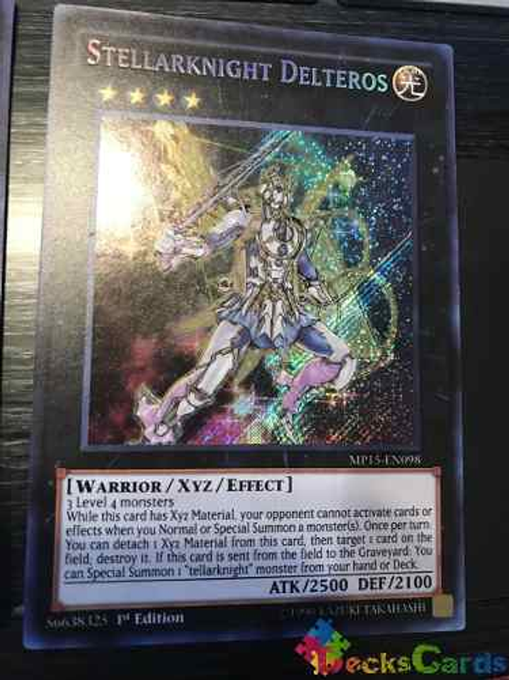 Stellarknight Delteros - mp15-en098 - Secret Rare 1st Editio 1