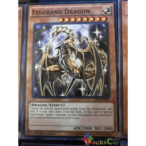 Felgrand Dragon - sr02-en005 - Common 1st Edition