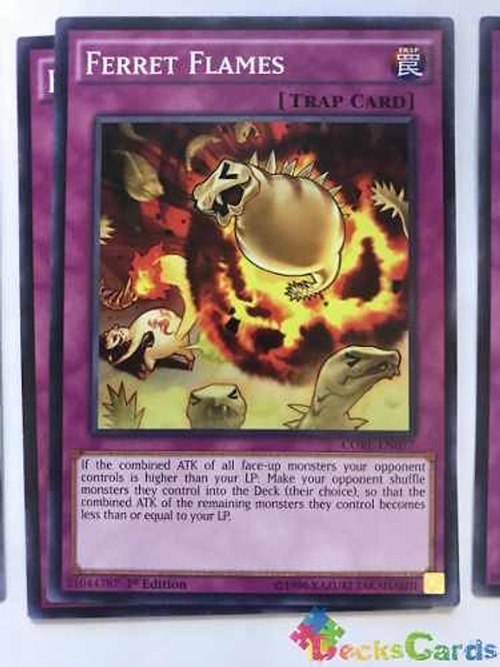 Ferret Flames - core-en077 - Common 1st Edition 1