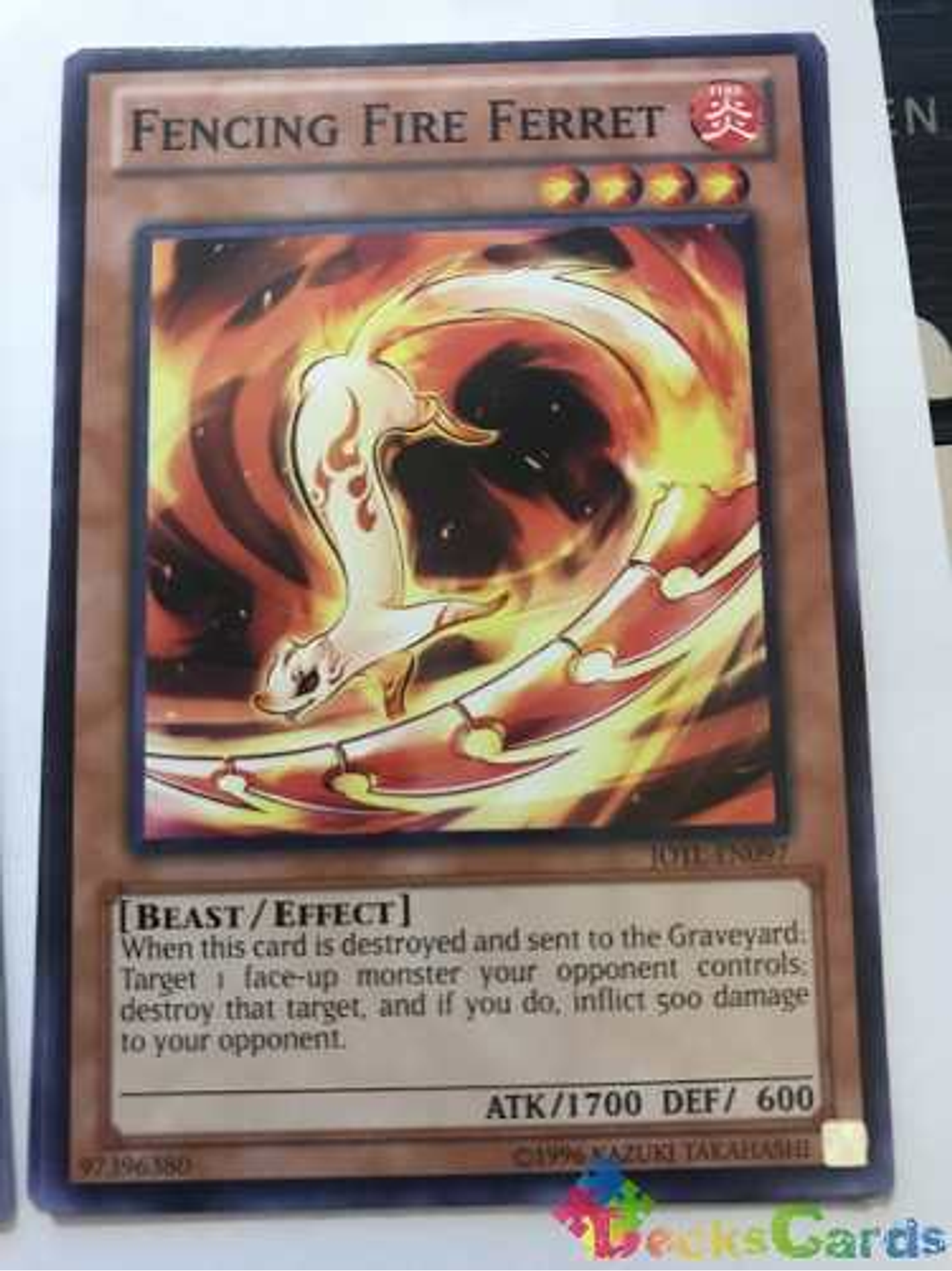 Fencing Fire Ferret - jotl-en097 - Common Unlimited 2