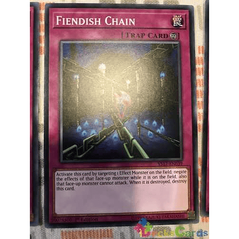 Fiendish Chain - ys17-en039 - Common 1st Edition