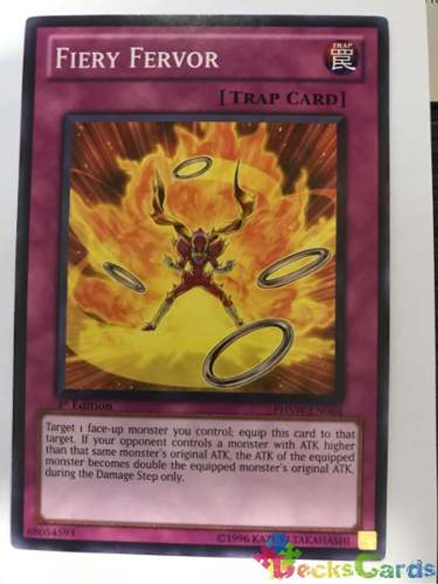 Fiery Fervor - phsw-en064 - Common 1st Edition 1