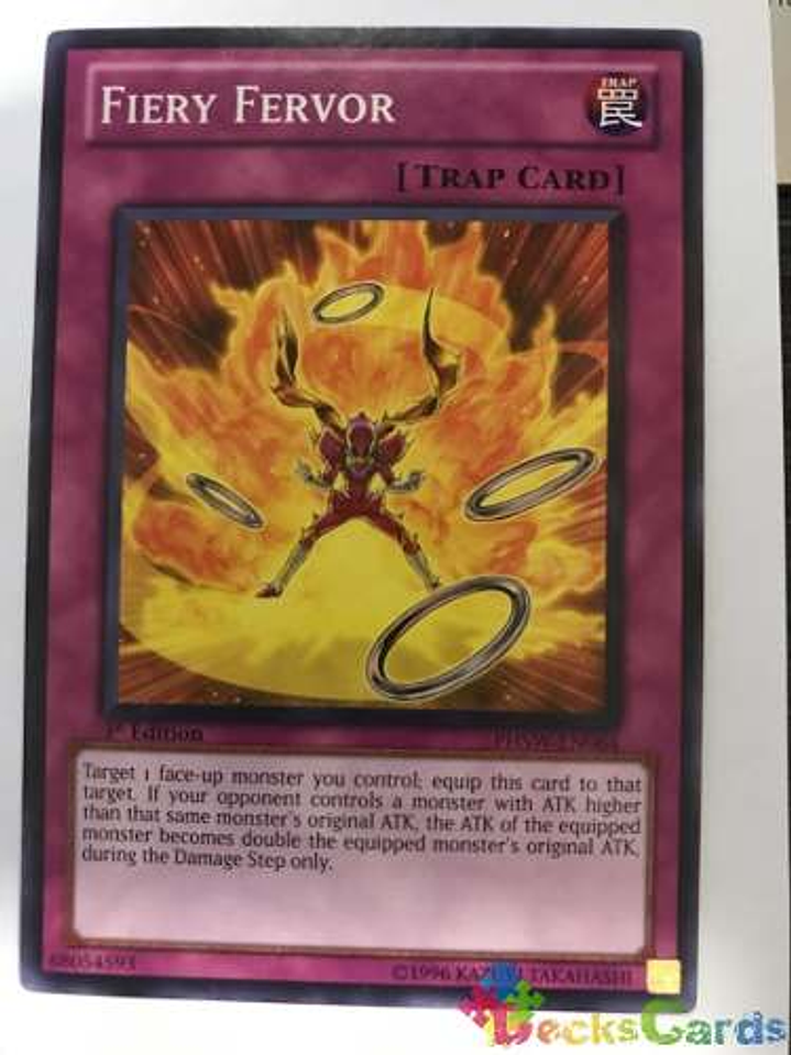 Fiery Fervor - phsw-en064 - Common 1st Edition 1