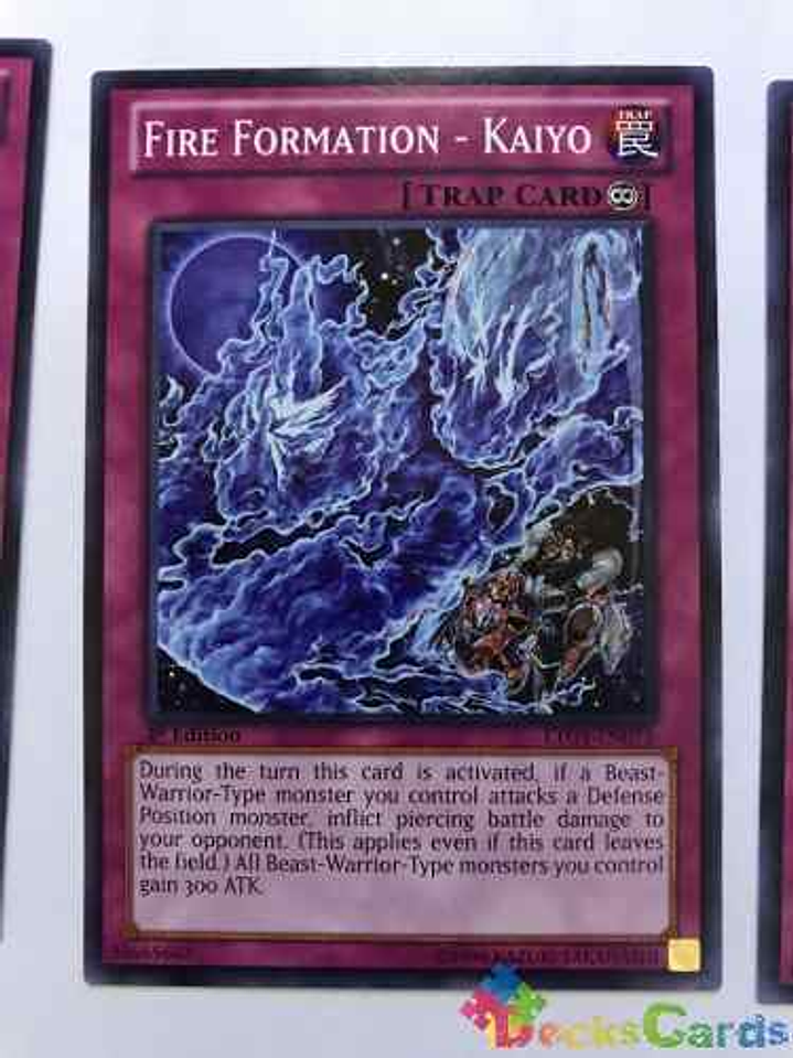 Fire Formation - Kaiyo - Ltgy-en075 - Common 1st Edition 1