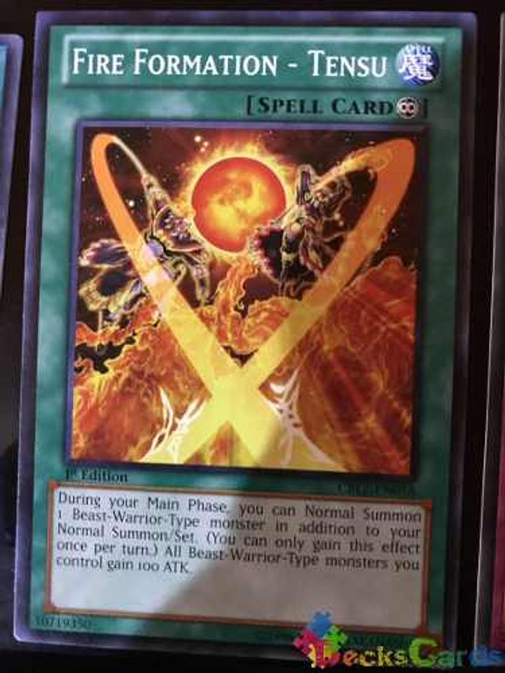 Fire Formation - Tensu - cblz-en058 - Common 1st Edition 1