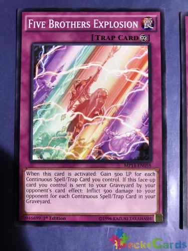 Five Brothers Explosion - mp14-en058 - Common 1st Edition