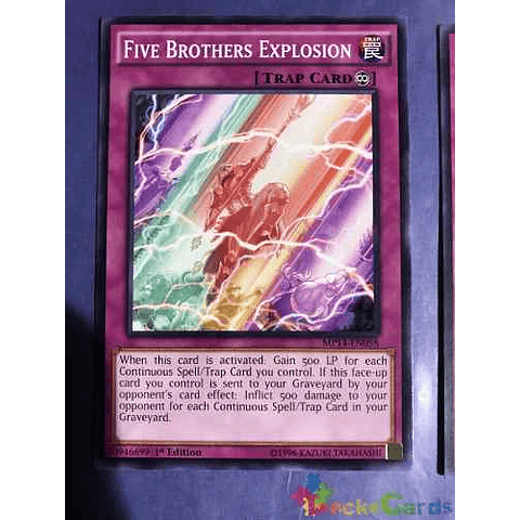Five Brothers Explosion - mp14-en058 - Common 1st Edition
