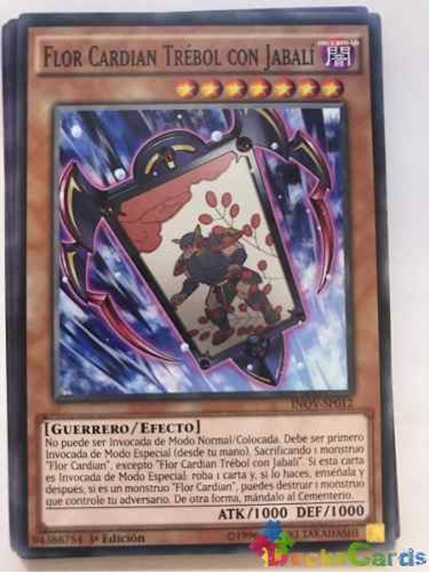 Flower Cardian Clover With Boar - inov-en012 - Common 1st Ed 1