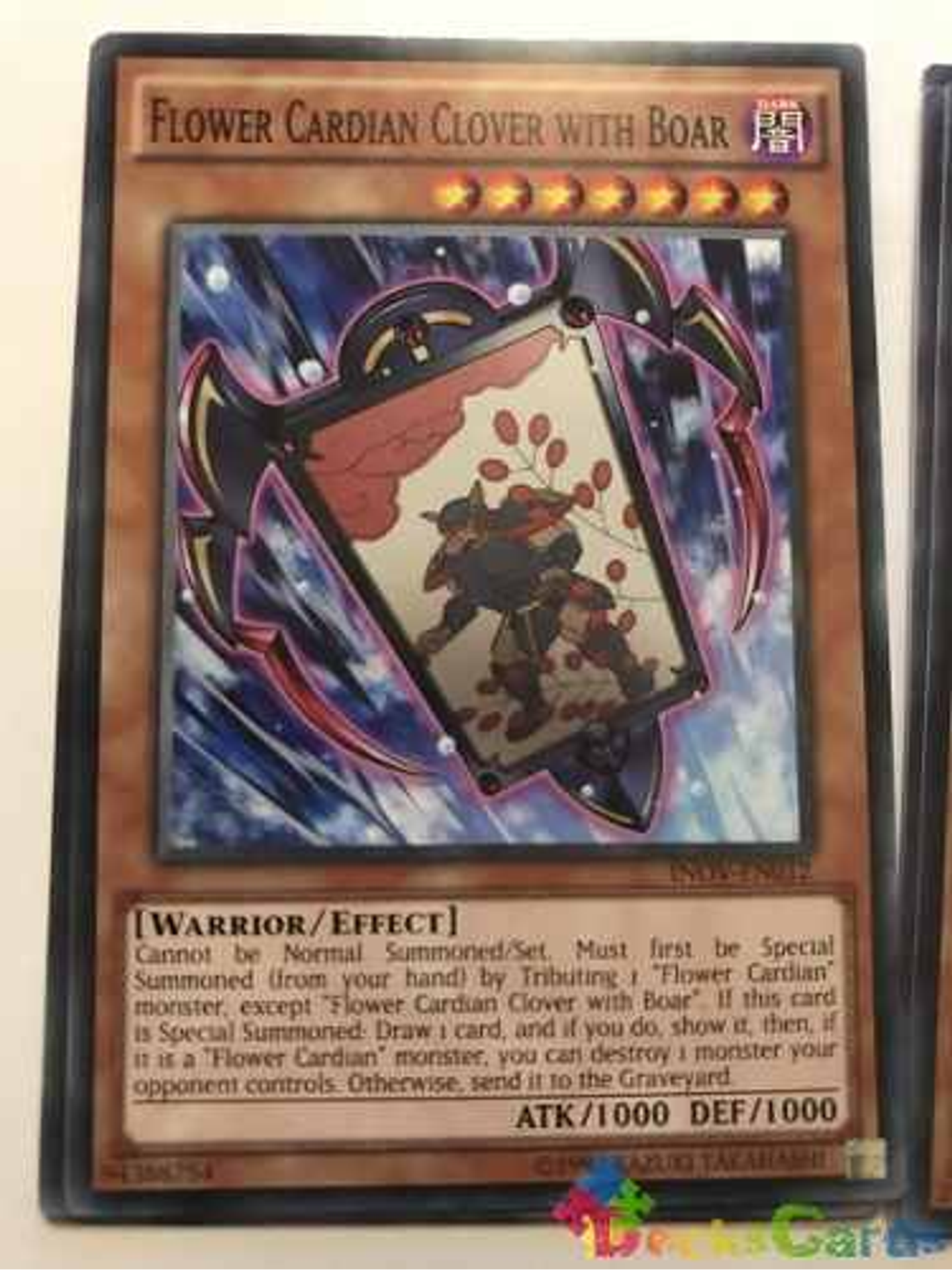 Flower Cardian Clover With Boar - inov-en012 - Common Unlimi 1