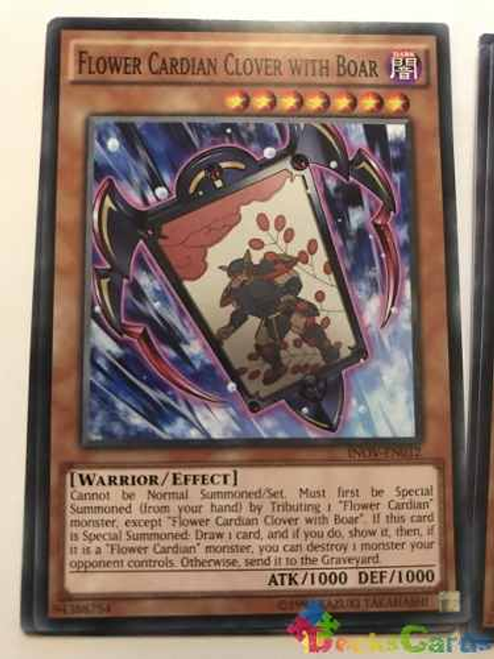 Flower Cardian Clover With Boar - inov-en012 - Common Unlimi 1