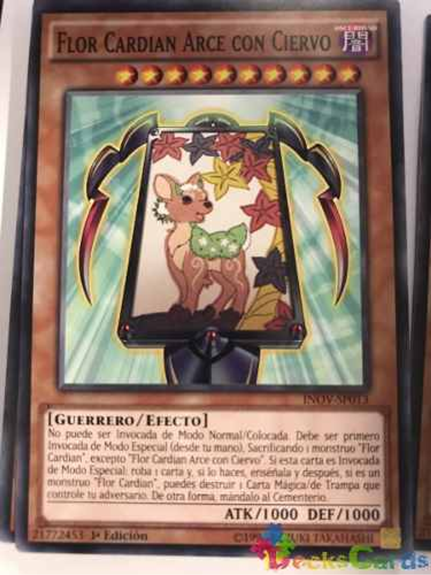 Flower Cardian Maple With Deer - inov-en013 - Common 1st Edition 1