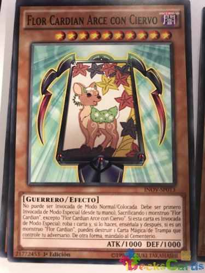 Flower Cardian Maple With Deer - inov-en013 - Common 1st Edition 1