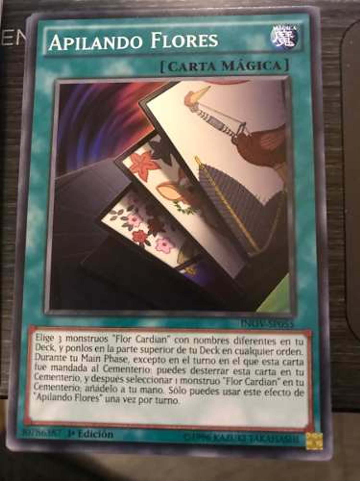 Flower Stacking - inov-en055 - Common 1st Edition 1