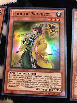 Fool Of Prophecy - cblz-en035 - Super Rare Unlimited
