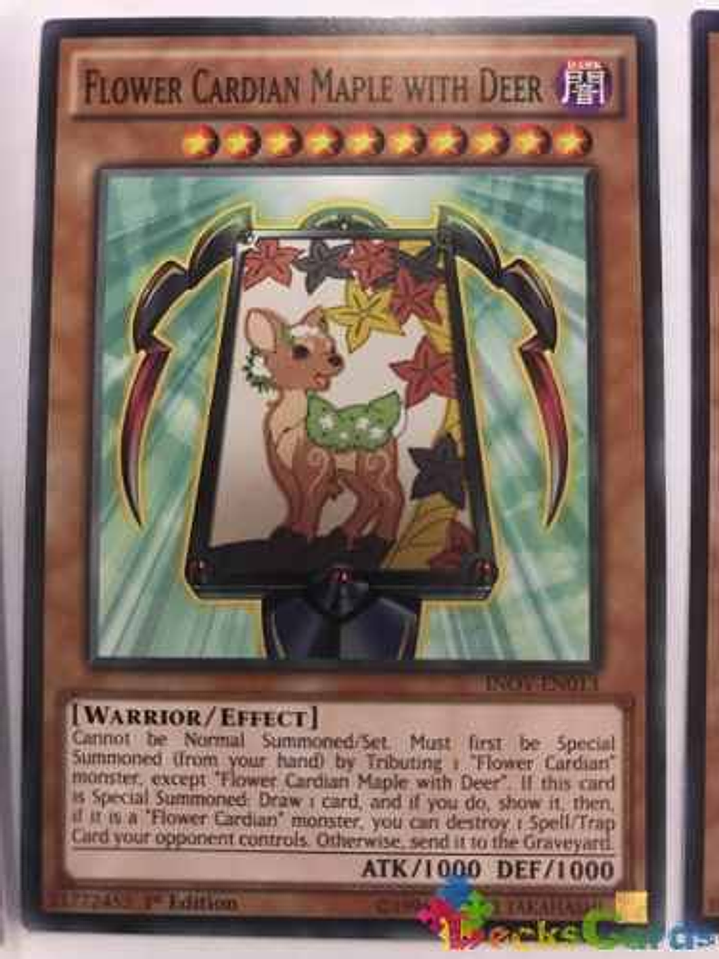 Flower Cardian Maple With Deer - inov-en013 - Common 1st Edition 2