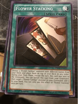 Flower Stacking - inov-en055 - Common 1st Edition