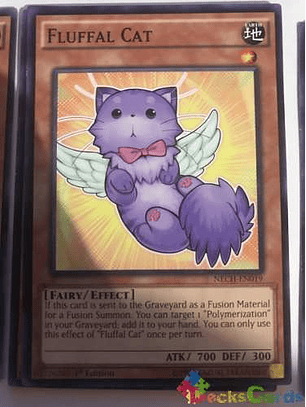 Fluffal Cat - nech-en019 - Common 1st Edition