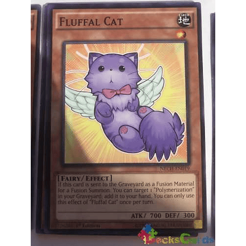 Fluffal Cat - nech-en019 - Common 1st Edition