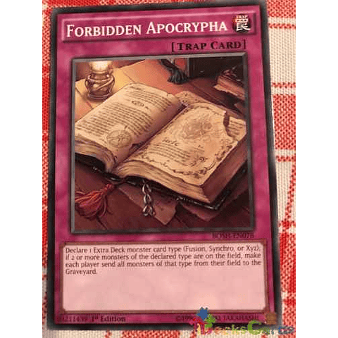 Forbidden Apocrypha - bosh-en078 - Common Unlimited